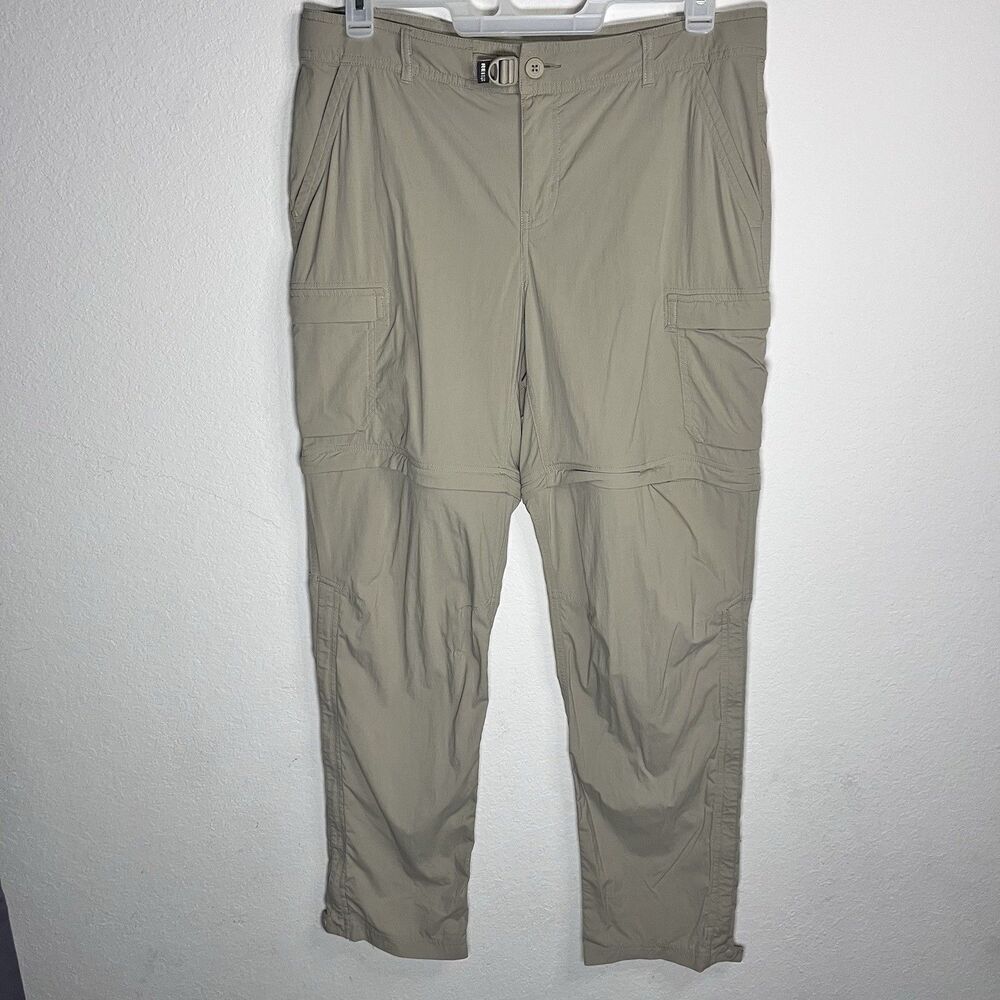 REI Co-Op Women's 14 Convertible Zip Off Outdoor Hiking Cargo Pants Relaxed Fit